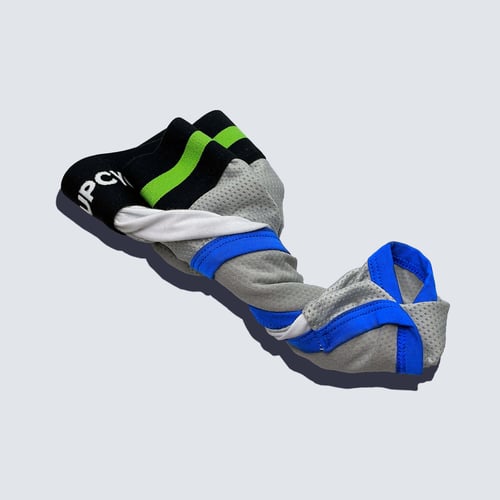 Upcycled Brief White and Grey