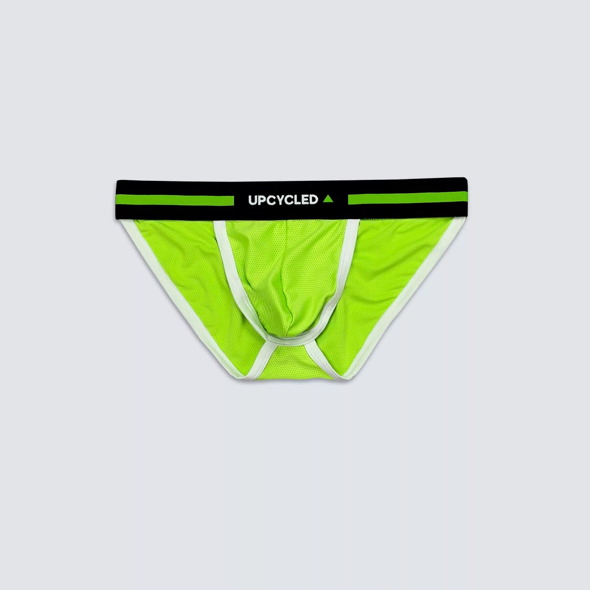 Upcycled Tanga Brief Mesh Green - Image 3