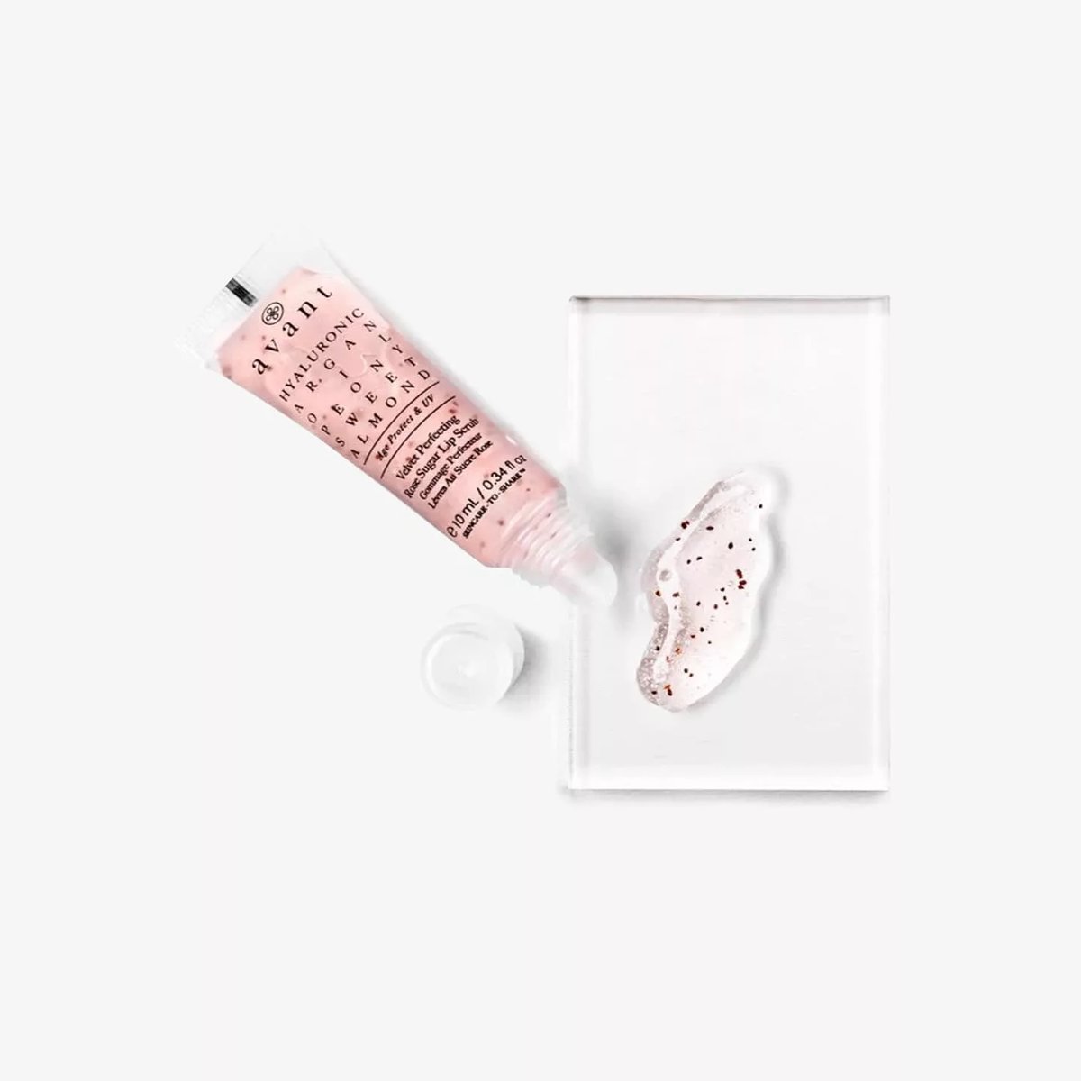 Avant Velvet Perfecting Rose Sugar Lip Scrub - Image 2