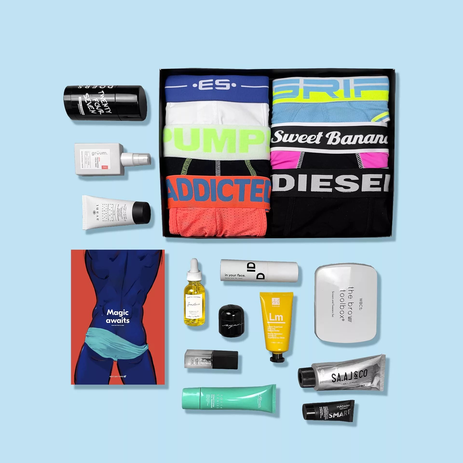 Next Gay Thing – Underwear & grooming subscription box for gay men