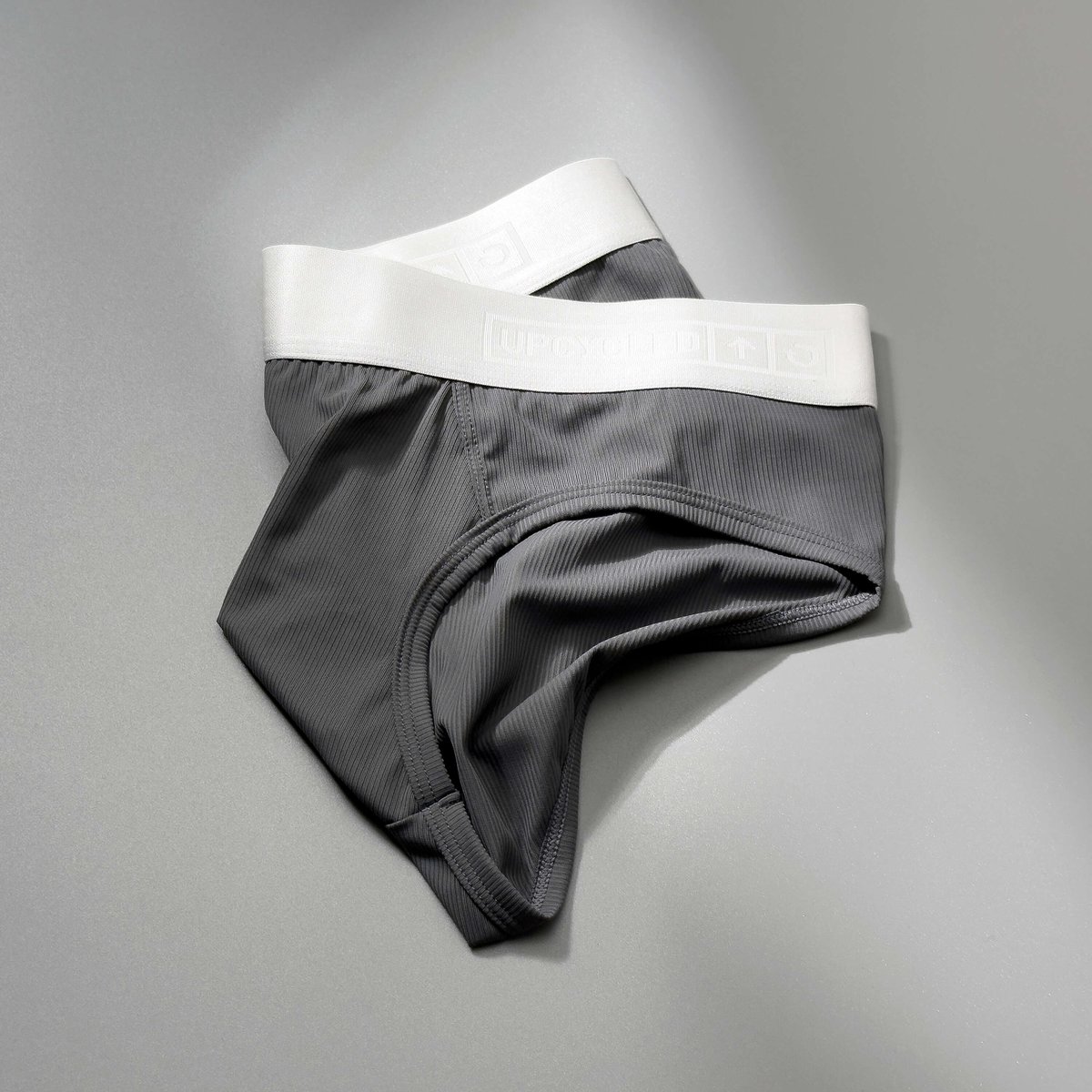 Upcycled Classic Grey Brief