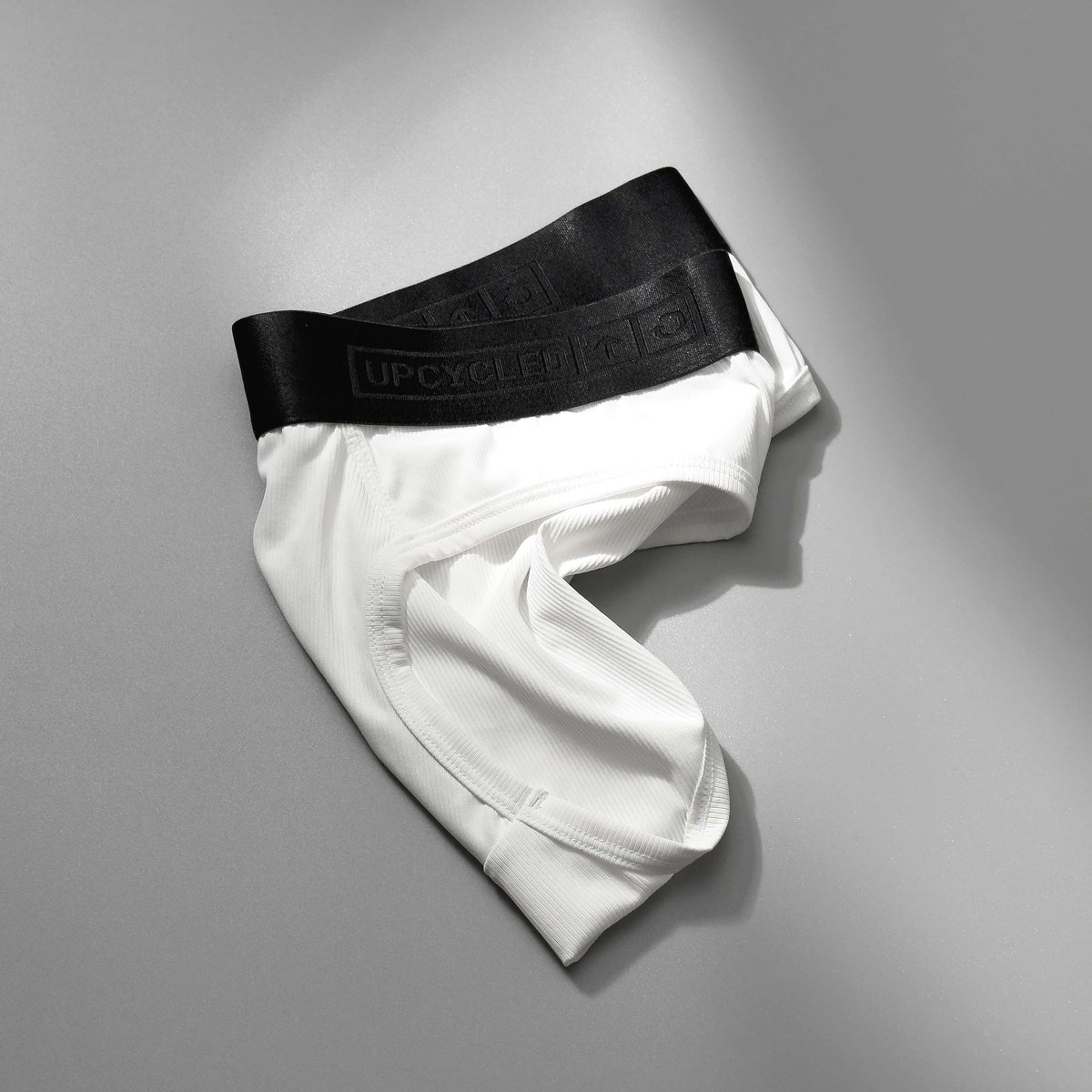 Upcycled Classic White Brief