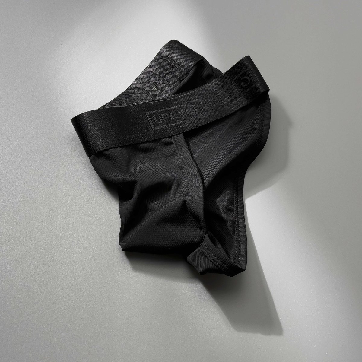 Upcycled Sport Black Brief
