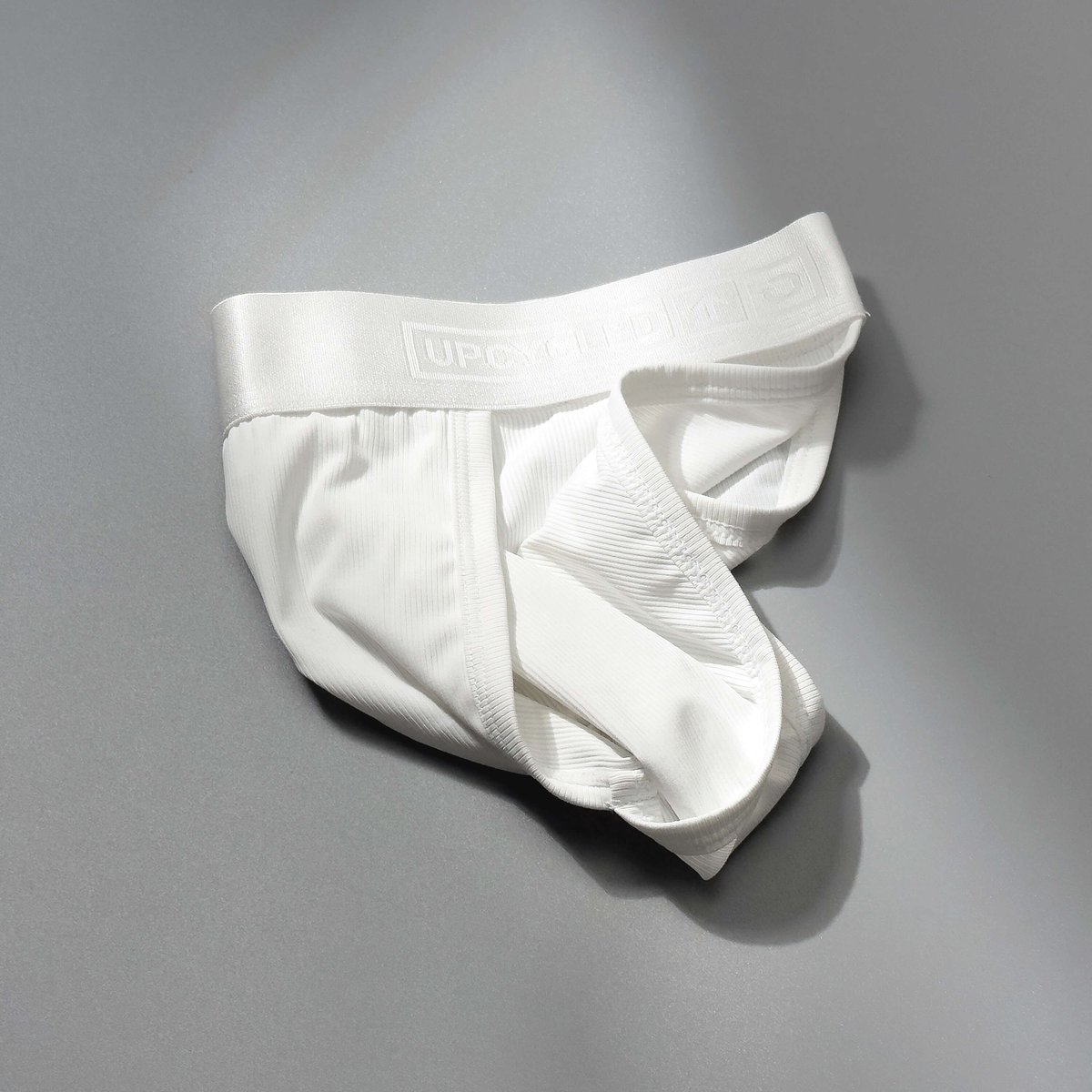 Upcycled Sport White Brief