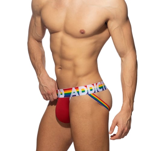 ADDICTED RAINBOW JOCK Red