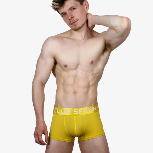 Club Seven Banana Yellow Boxer