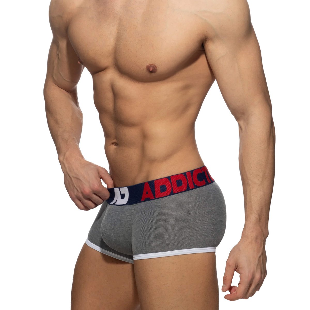 ADDICTED Charcoal AD Pique Boxer - Image 2