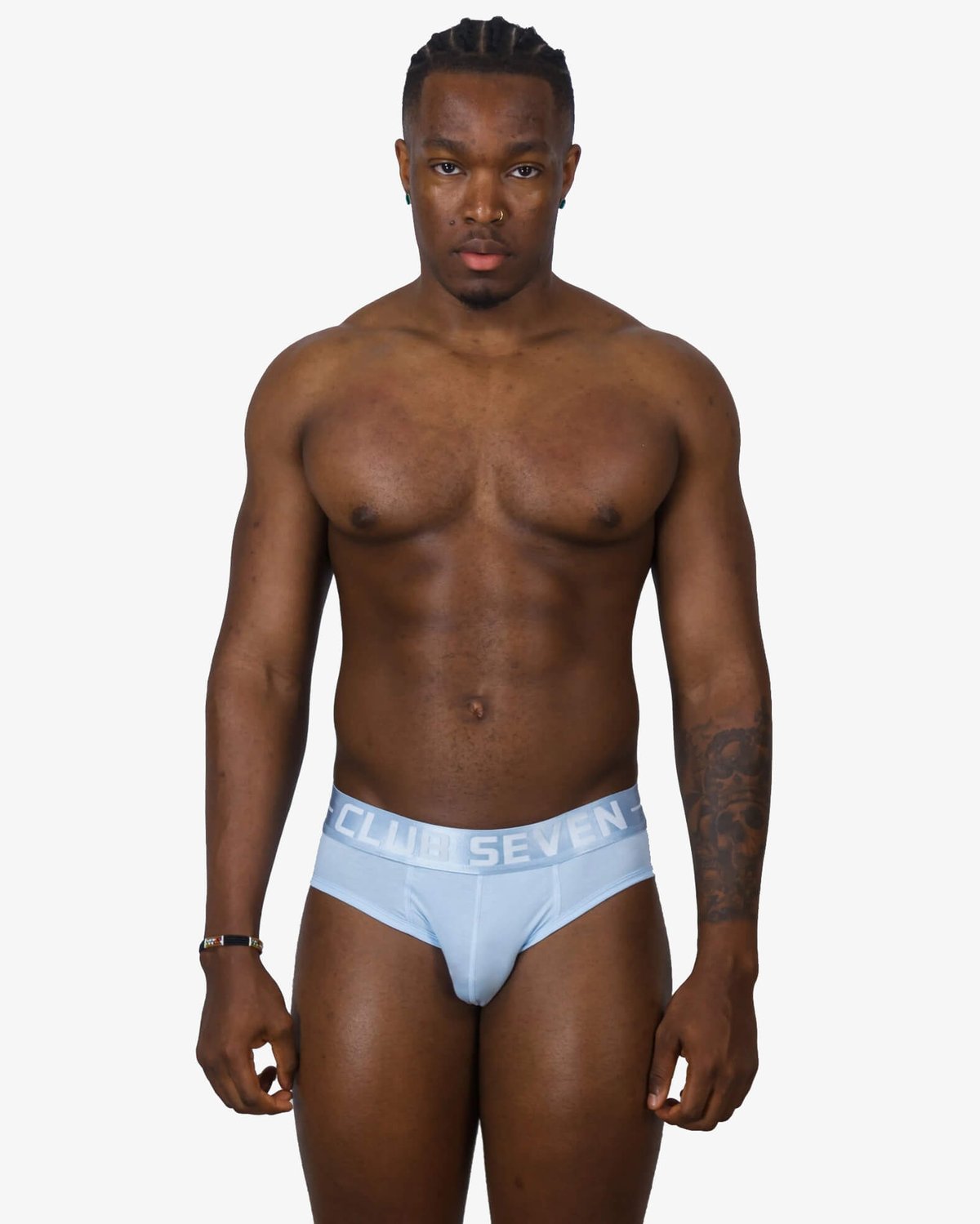 Club Seven Ocean Blue Brief