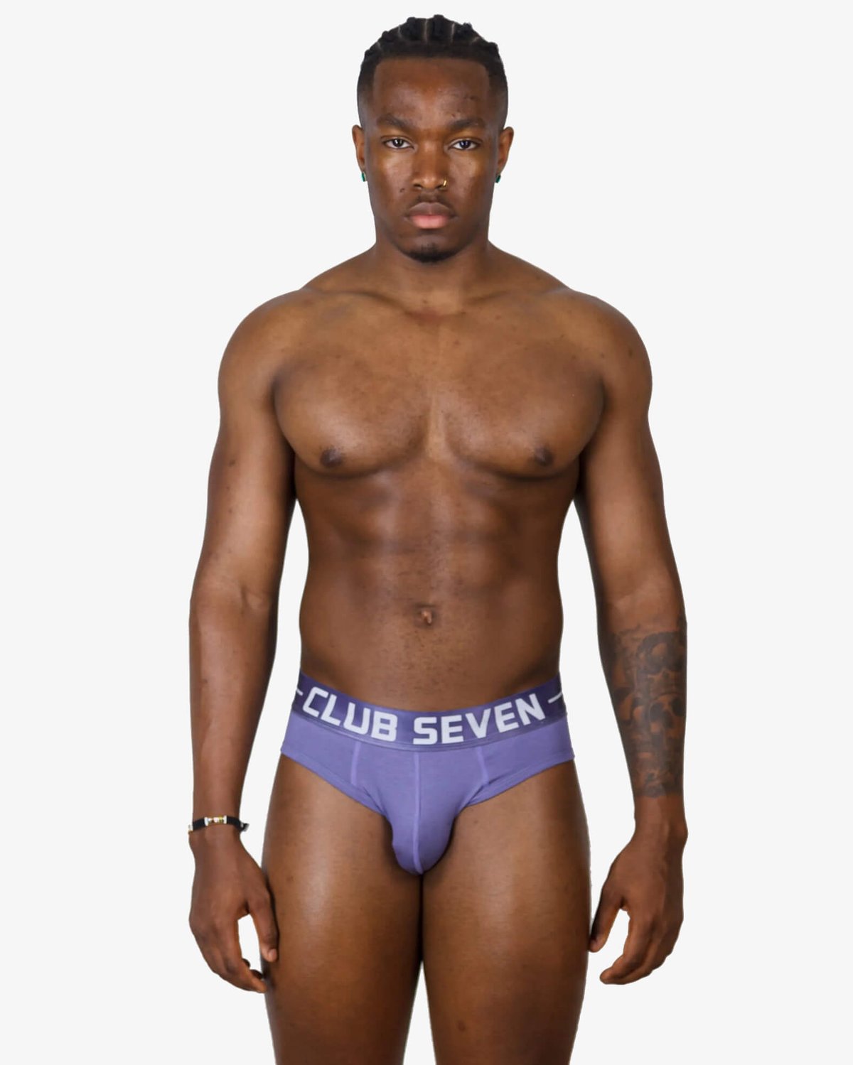 Club Seven Passion Purple Brief