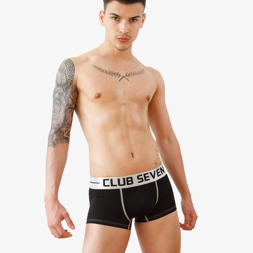 Club Seven Exclusive Black Boxer