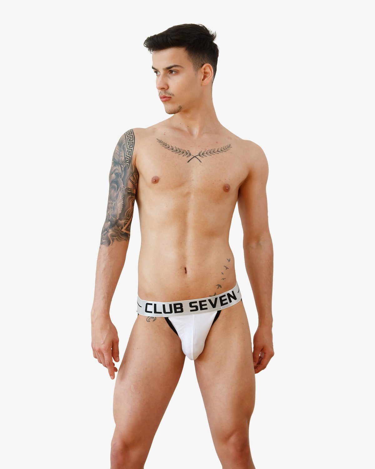 Club Seven Exclusive White Jock