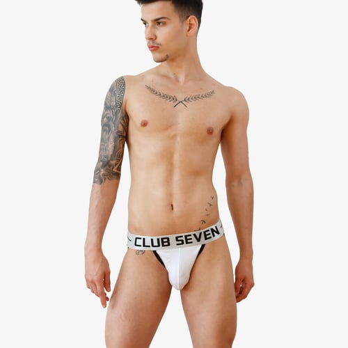 Club Seven Exclusive White Jock