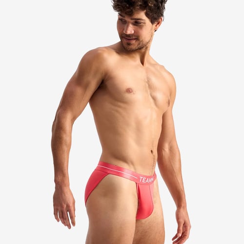 Teamm8 Icon Sports Brief - Coral