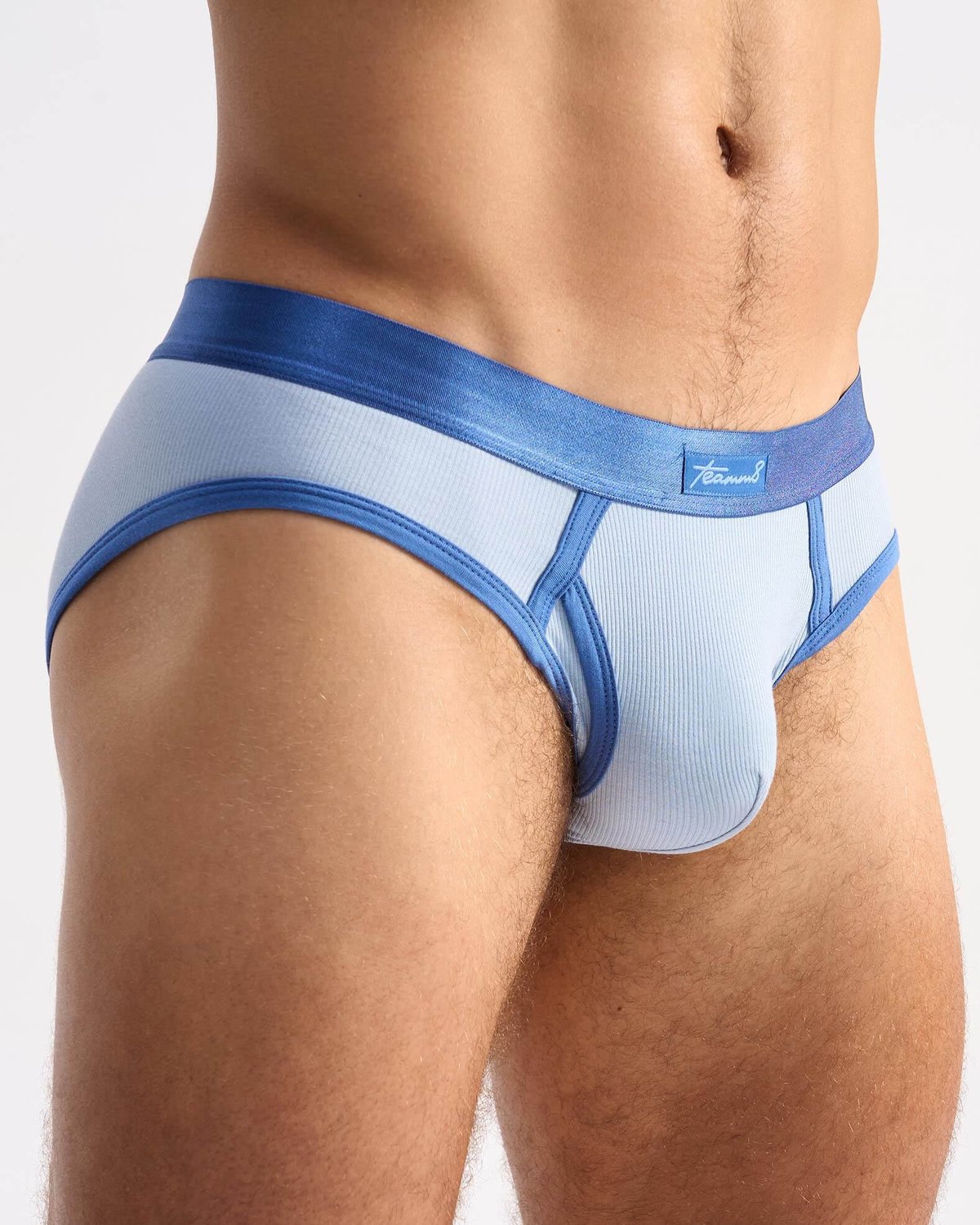 Teamm8 Retro Classic Brief - Blue - Image 4
