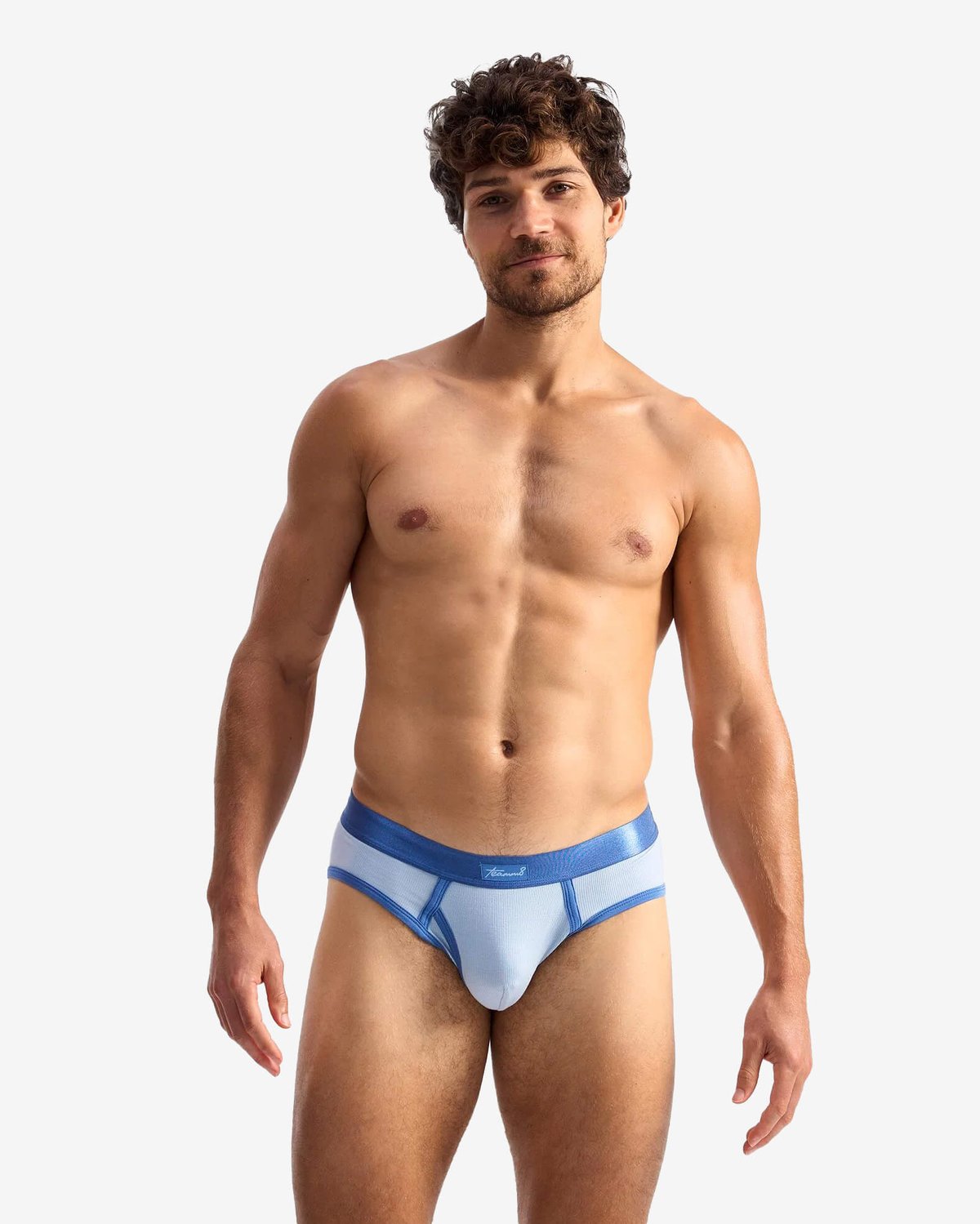 Teamm8 Retro Classic Brief - Blue