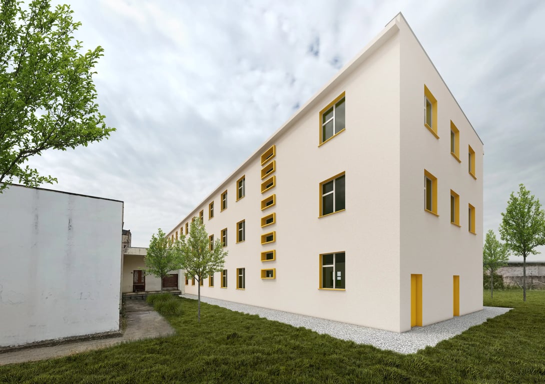 Integration of accommodation infrastructure with the campus gymnasium