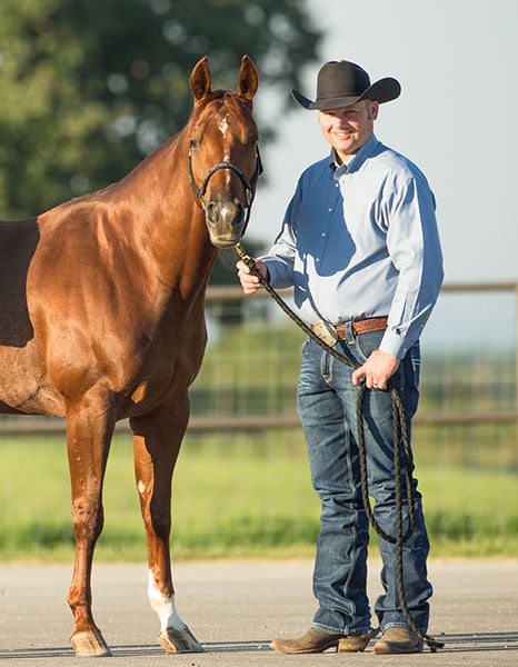 Tatum Rice — cutting horse trainer, Weatherford Texas