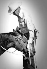 Tom Dorrance with a horse – natural horsemanship