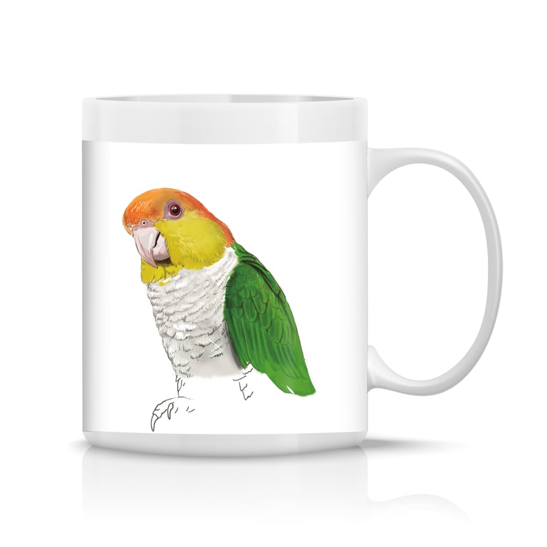 Merchandise Mug Crimson bellied conure