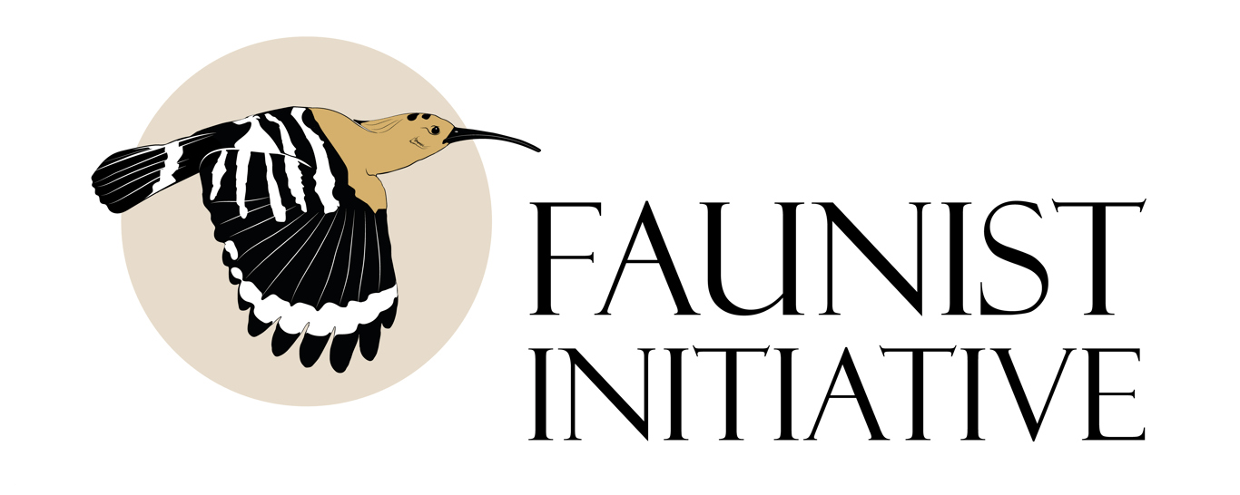 Faunist Initiative logo black letter