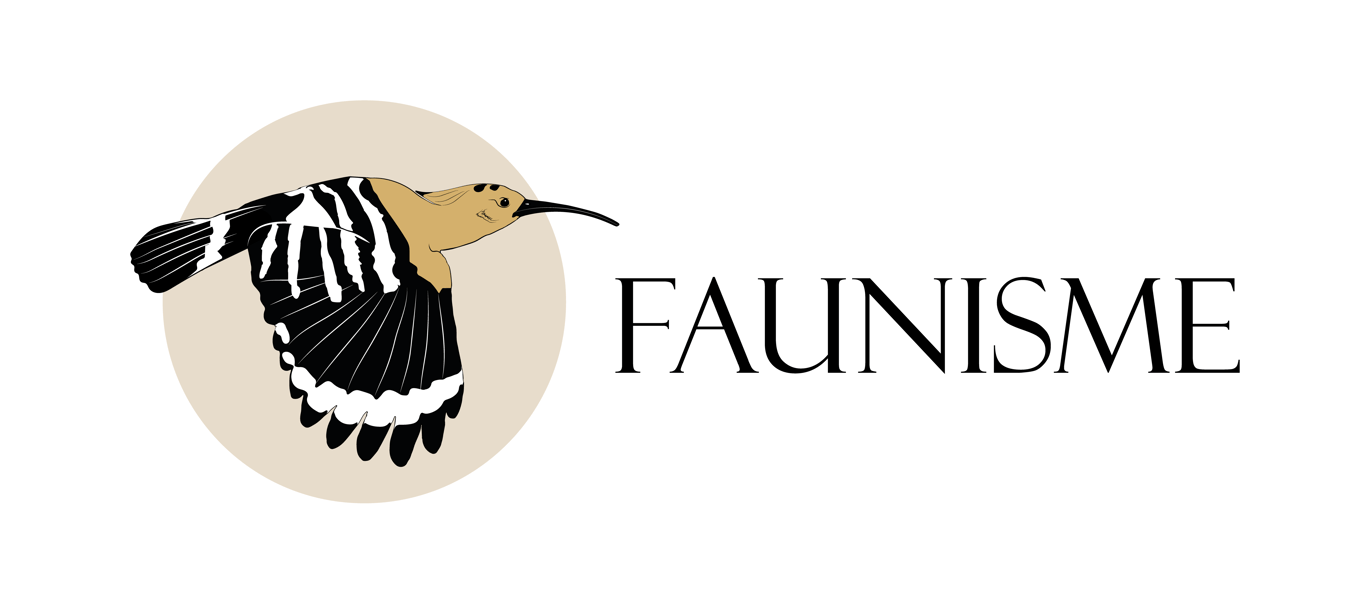 Logo faunisme fons blanc