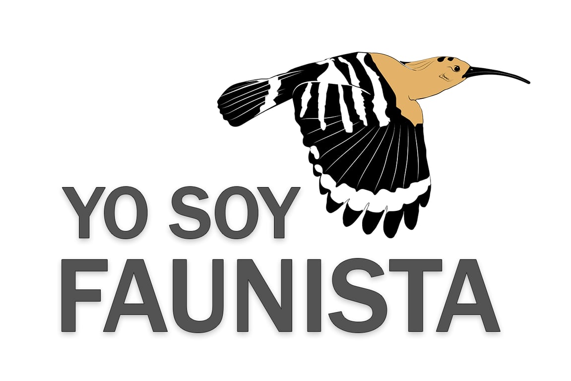 Yo soy faunista fondo blanco