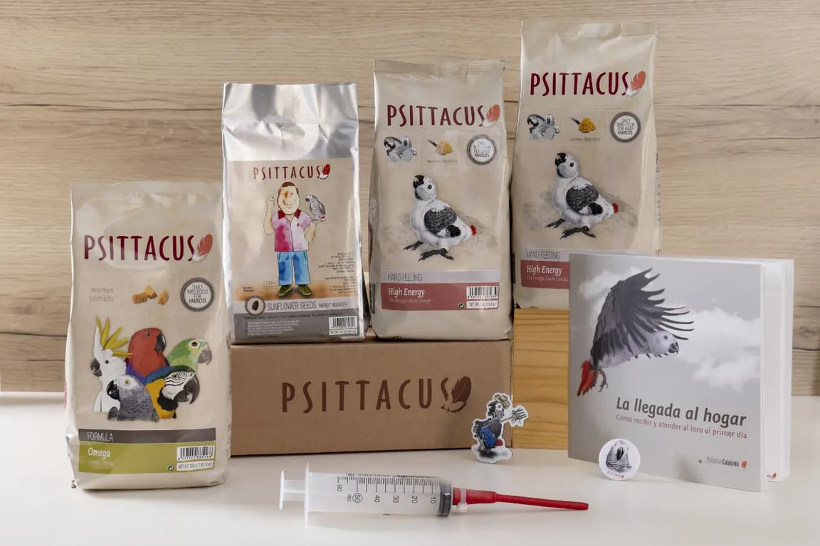Comida aves psittacus
