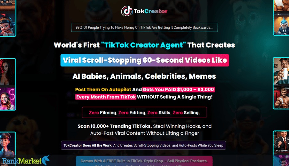 Tokcreator + Otos
