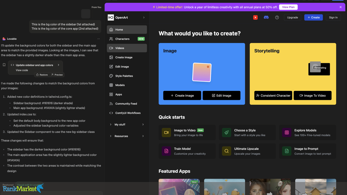 Lovable.dev Pro