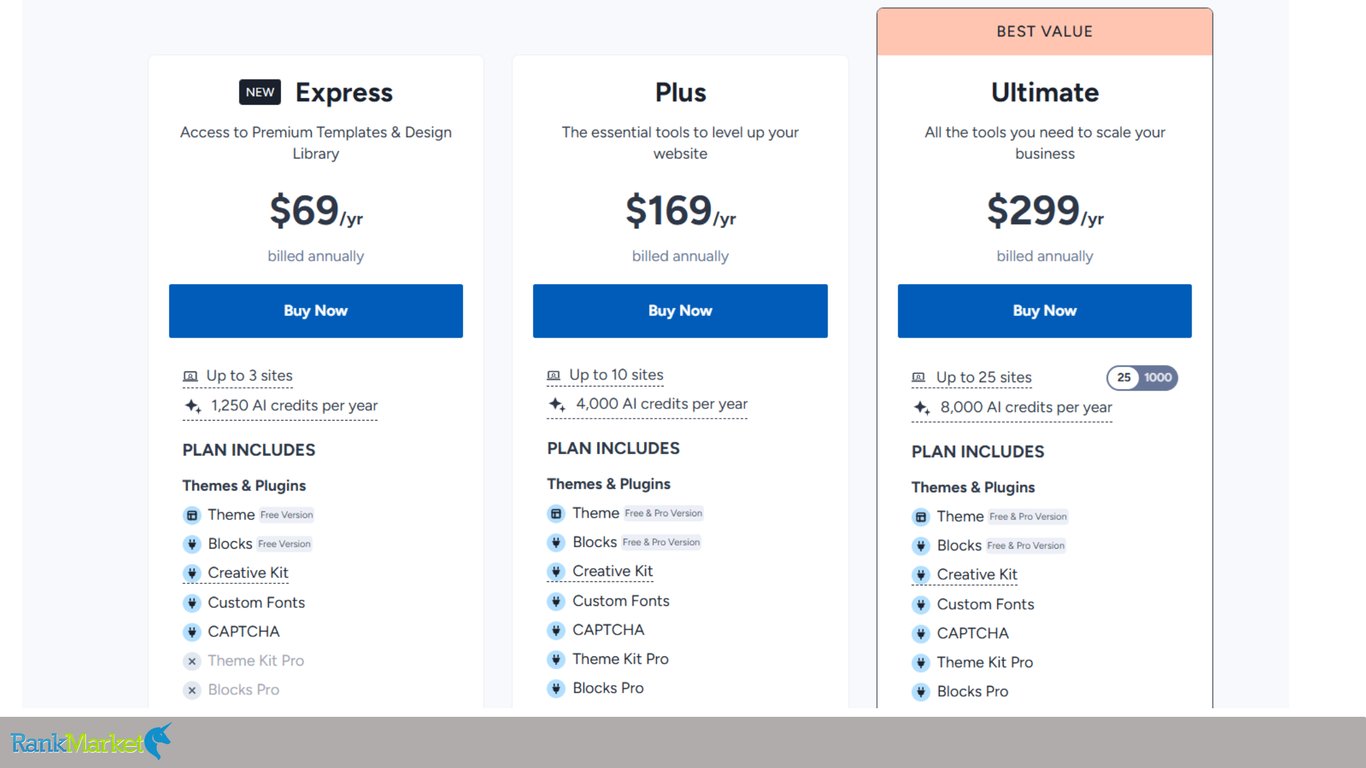 Kadence-Wp-Pricing-Plans