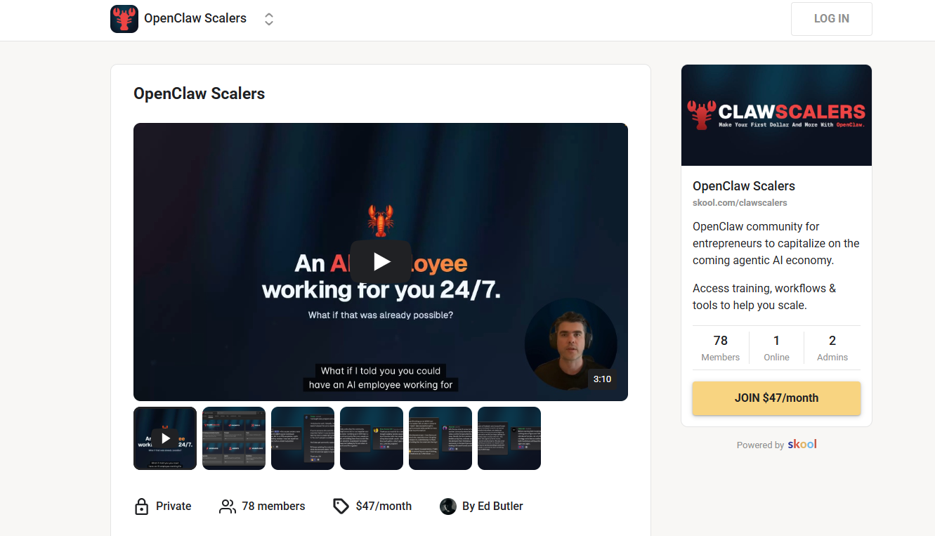 ed-butler-openclaw-scalers-marketing-course-homepage-banner