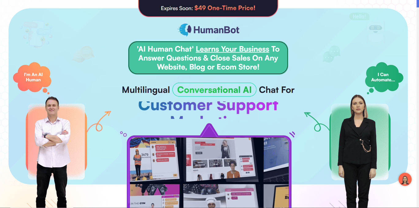 HumanBot homepage