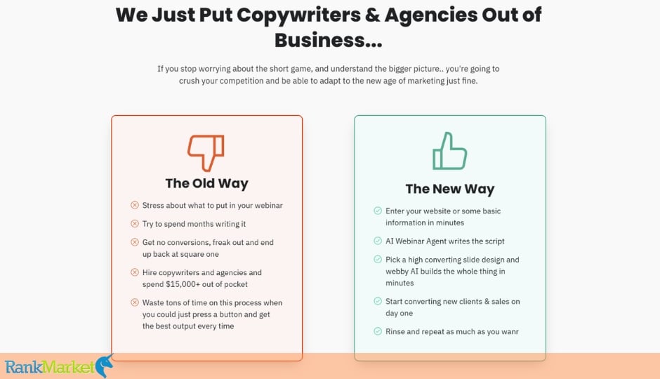Ai Webinar Agent + Otos