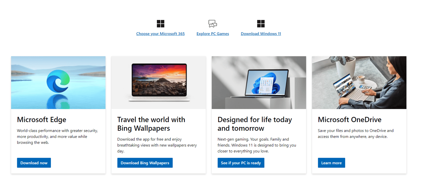 Microsoft 365 tools used for document creation, data analysis, cloud storage and virtual meetings.