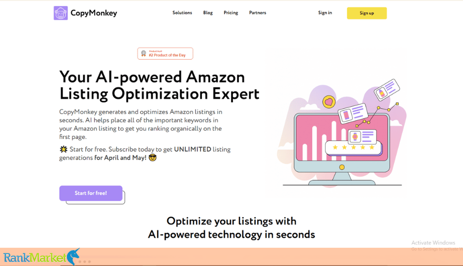 Copymonkey Homepage