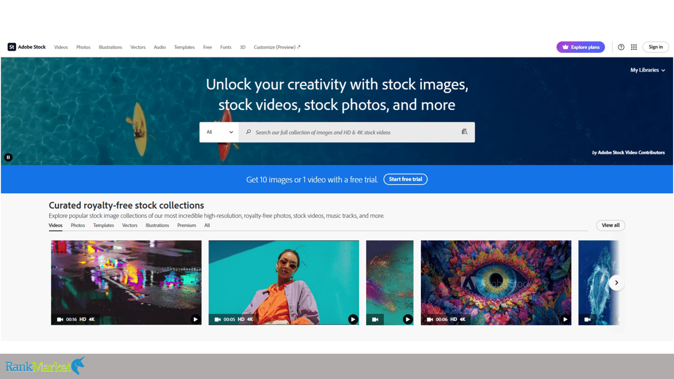 Adobe-Stock-Homepage-Interface-Overview