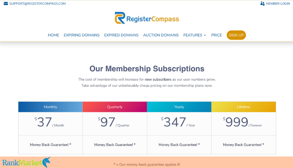 Register Compass