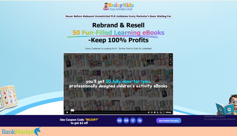 Brainy Kids Mega Adventure Pack Homepage