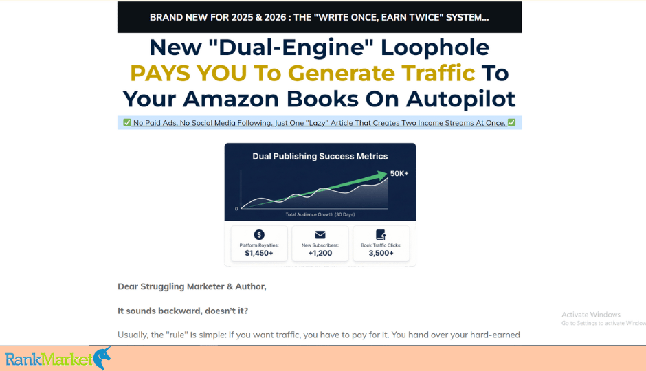 Dual Publishing Profits + Otos