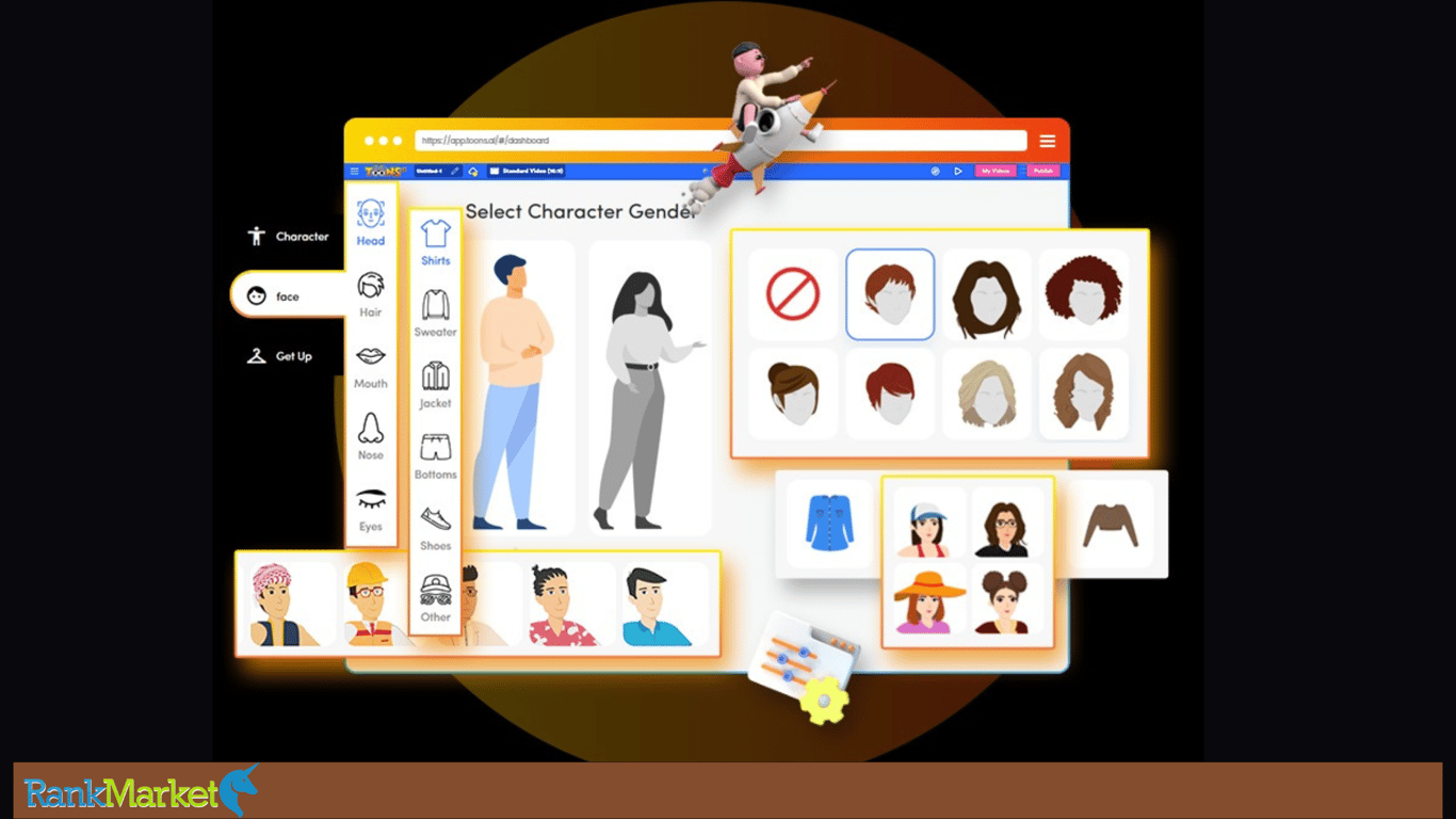 The Official Homepage Of Toons.ai, An Ai Animation Tool.