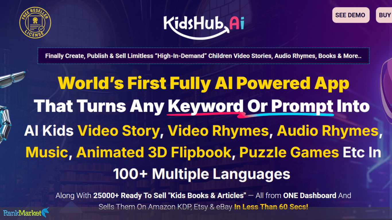 Kidshub Ai Homepage