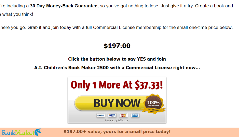 Ai Children’s Book Maker 2500 Pricing