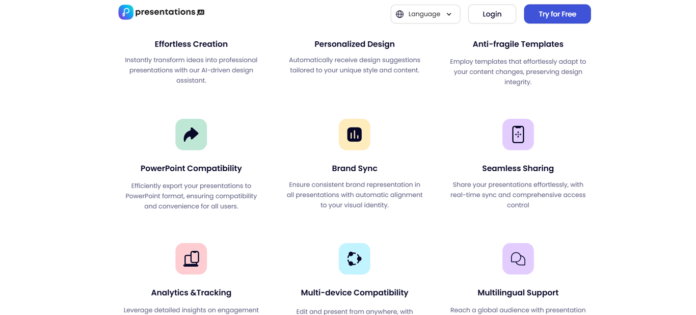 presentations-ai-useful-features-list