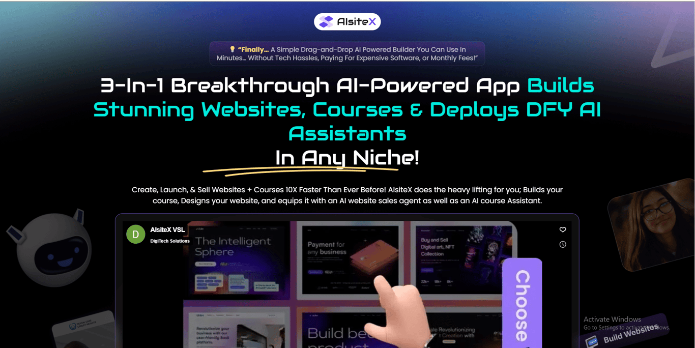 AISiteX homepage