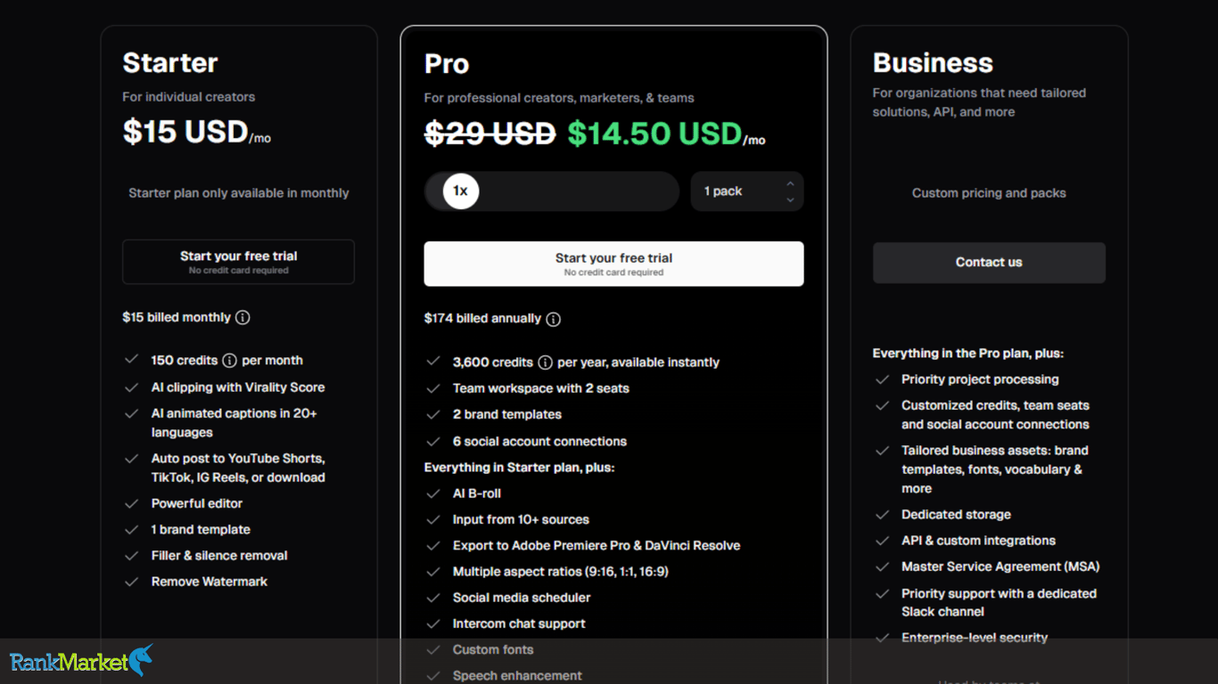 Opusclip Ai Pro