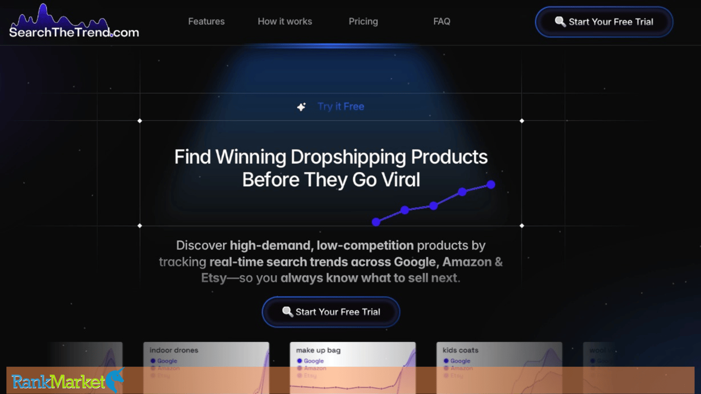Searchthetrend Homepage