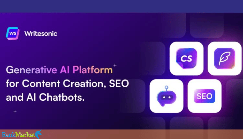 Official Homepage Of Writesonic Showcasing Ai Writing Tools For Marketing And Seo