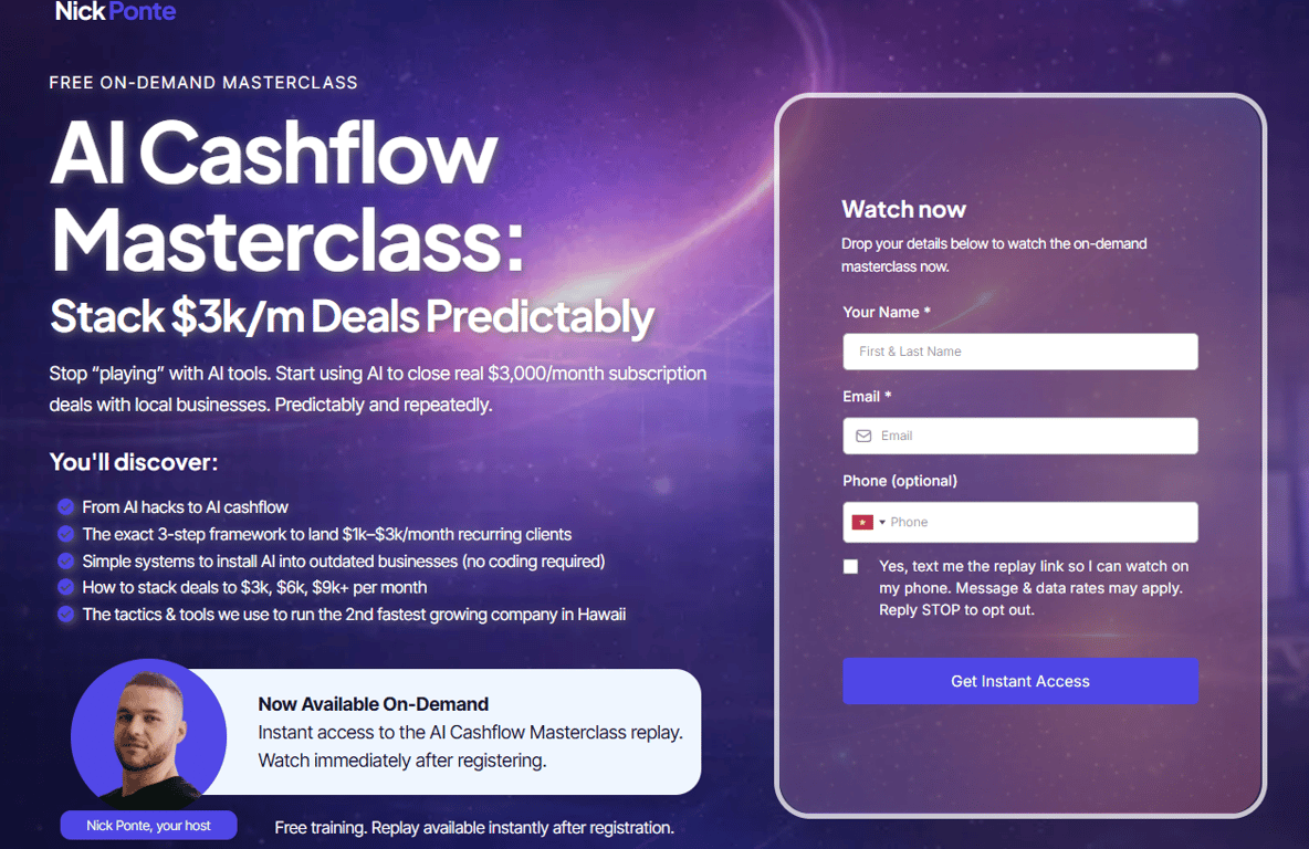 ai-cashflow-masterclass-nick-ponte-course-homepage-banner