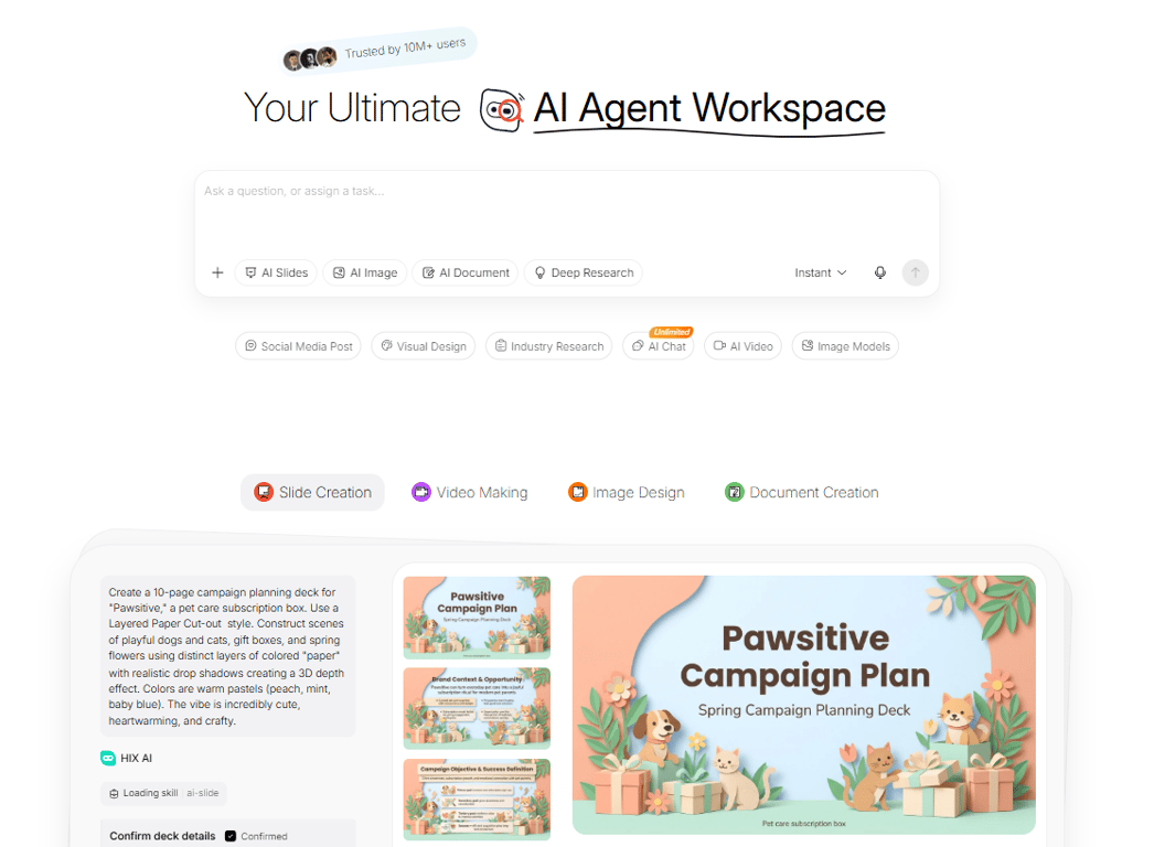 hix-ai-enterprise-infrastructure-workspace-consolidating-multi-tool-agent-apps