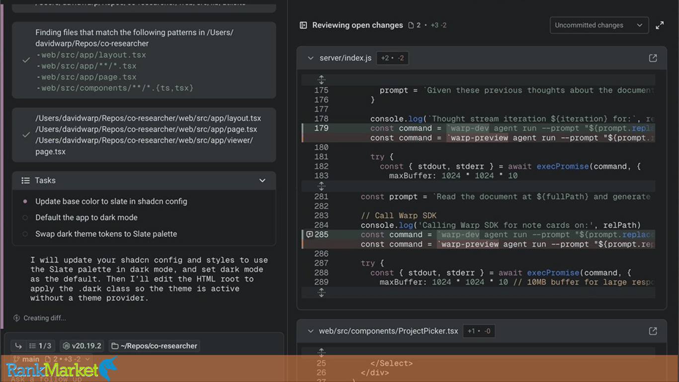 Warp.dev Turbo'S Ai Command Search Supports Programmers.
